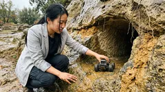 Veio, mappati i cunicoli etruschi: la rete sotterranea svelata da LiDAR e robot